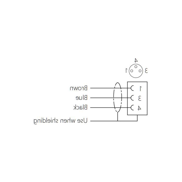 M8 3 Pin、Female flange socket、Board rear mount、63SA01-XXX